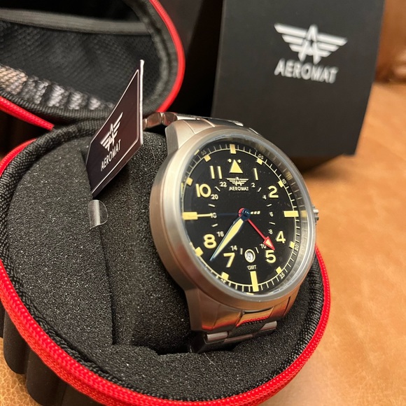 Aeromat Watch TYPE GMT JET BRACELET - Picture 3 of 12